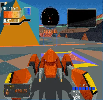 Cyber Sled screen shot game playing